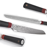 Tuo Ring Damast Brotmesser