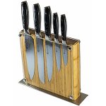 Stallion Damastmesser Set mit Messerblock
